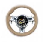 PDK Sports Steering Wheel - Luxor Beige Leather