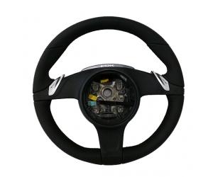 Sports Steering Wheel - Black